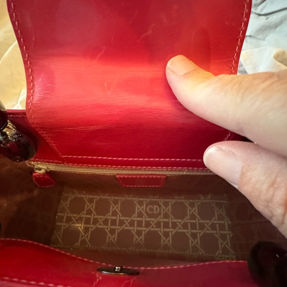 Christian Dior Lady Perla Bag - Pink - Picture 8 of 15